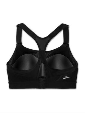 Brooks Black Racerback High-Support Sports Bra